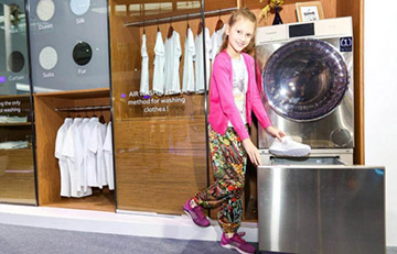 卡萨帝发明全球首台家用洗鞋机
