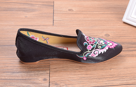 老北京布鞋，京城印象布鞋，01502C黑色